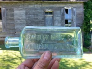Ambler Pa bottle in a coal town