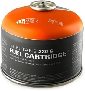 Large Isobutane 230 G Fuel Cartridge