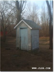 Pennsylvania Outhouse ready for restoration