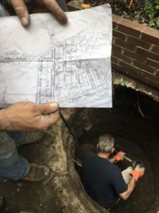 Philadelphia Outhouse Dig map