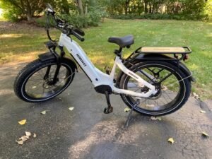 Himiway Zebra Step Thru E-Bike Ready to Ride for the First Time