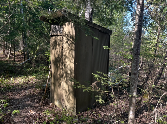 Contributed by Rick M.
Outhouse near WAWA Ontario, Canada