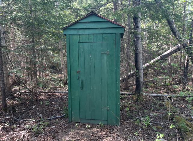 Contributed by Rick M.
Outhouse near WAWA Ontario, Canada