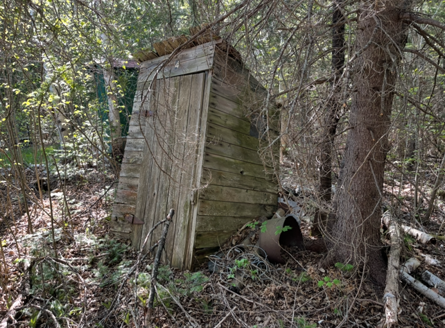 Contributed by Rick M.
Outhouse near WAWA Ontario, Canada