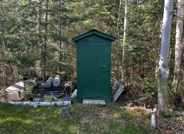 Contributed by Rick M.
Outhouse near WAWA Ontario, Canada