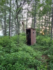 Adirondacks Upper St Regis Outhouse