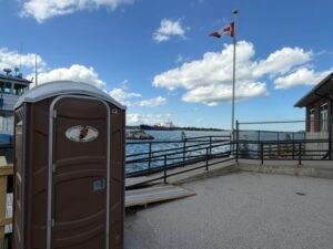 Canada Customs Ferry Office Outhouse/Porta John